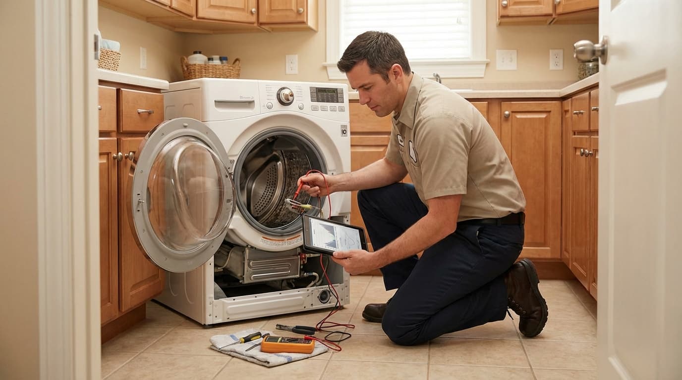 Основные симптомы, когда стиральная машина перестает греть воду