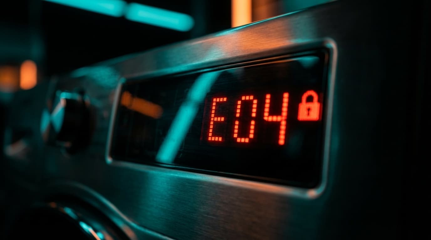 Коды ошибок стиральной машины на дисплее, проблема с блокировкой люка