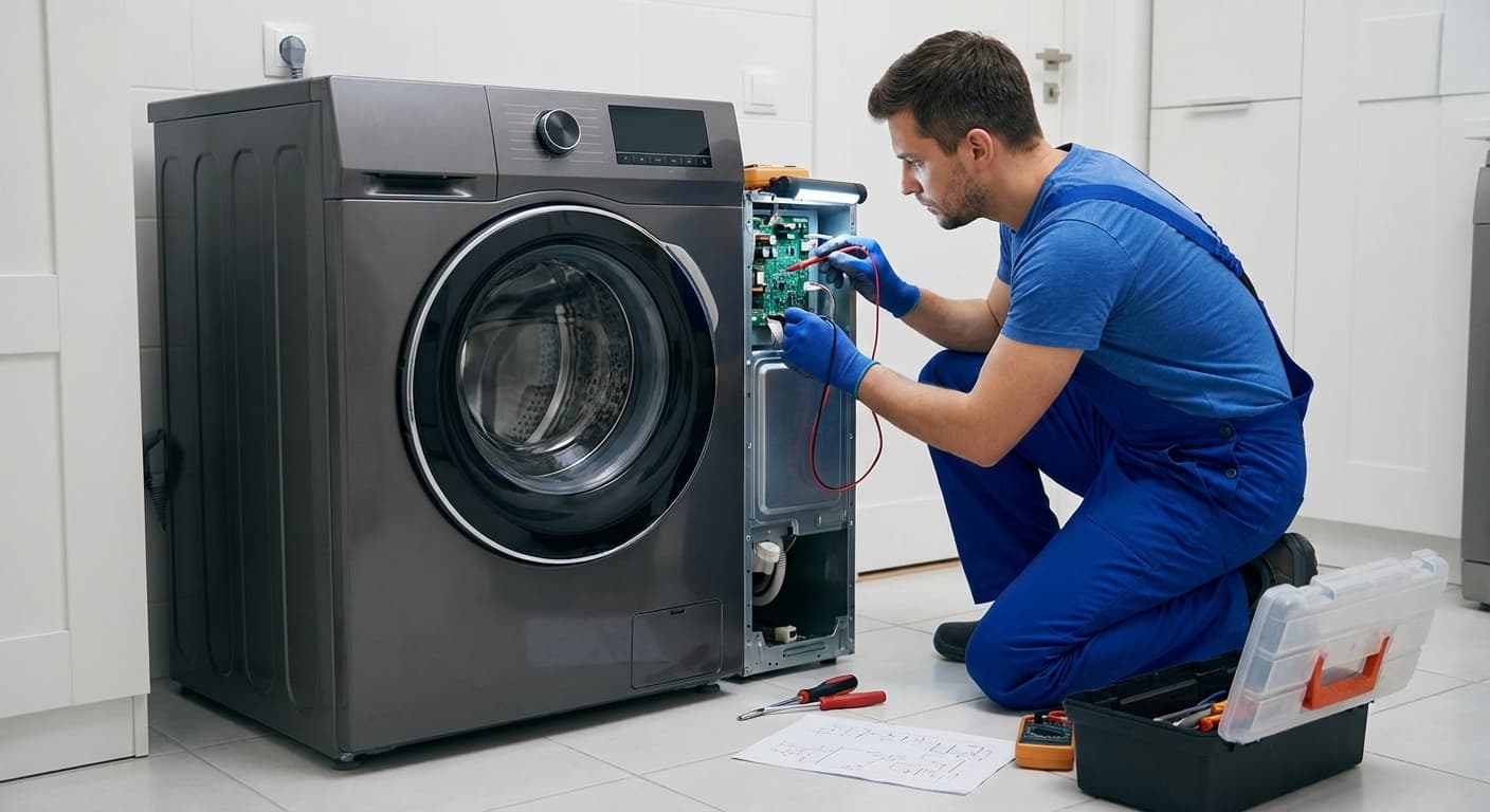 Стиральная машина не включается, полностью отсутствует индикация на панели