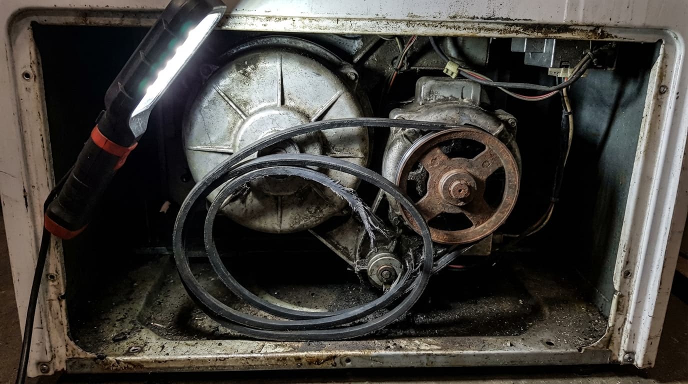 Признаки того, что барабан стиральной машины не вращается