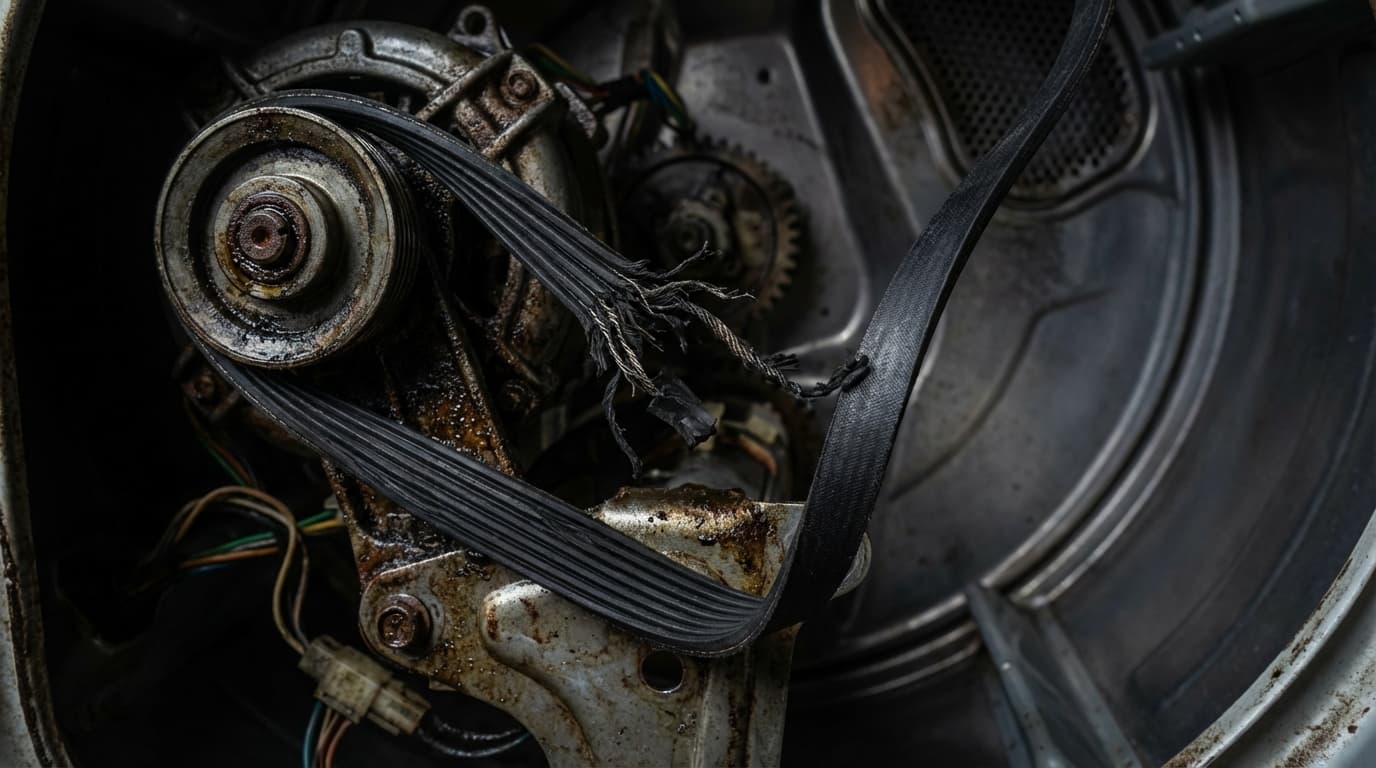 Основные технические неисправности стиральной машины, приводящие к остановке барабана.