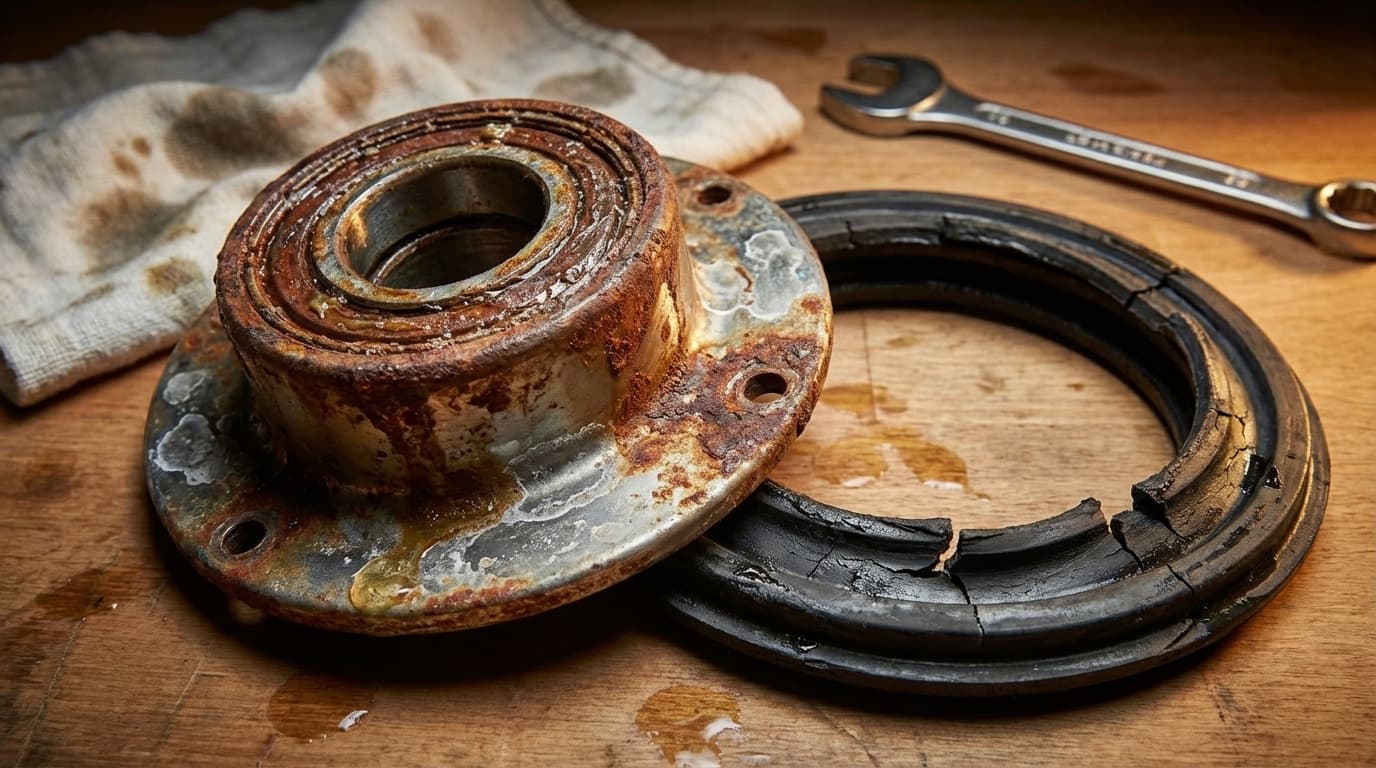 Иллюстрация основных причин сильного шума и неисправностей стиральной машины.